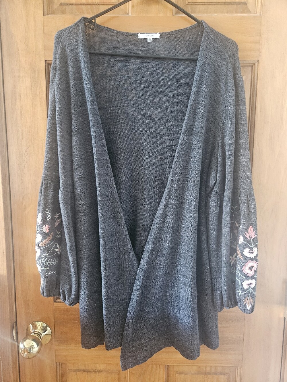 Maurices Women's Embroidered Cardigan